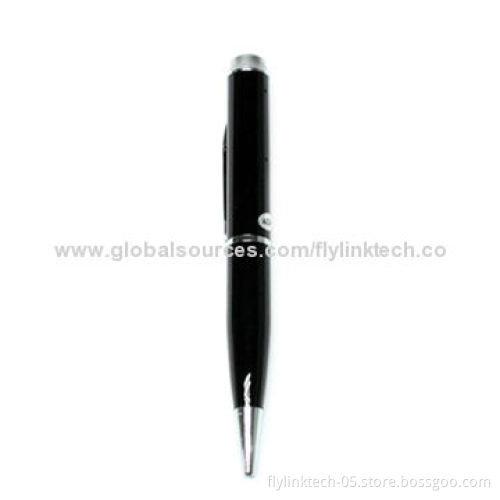 Pen Camera, Flash Memory Capacity of 4GB, USB 2.0 Interface, 2 to 3 Hours Charging Time/640*480AVI